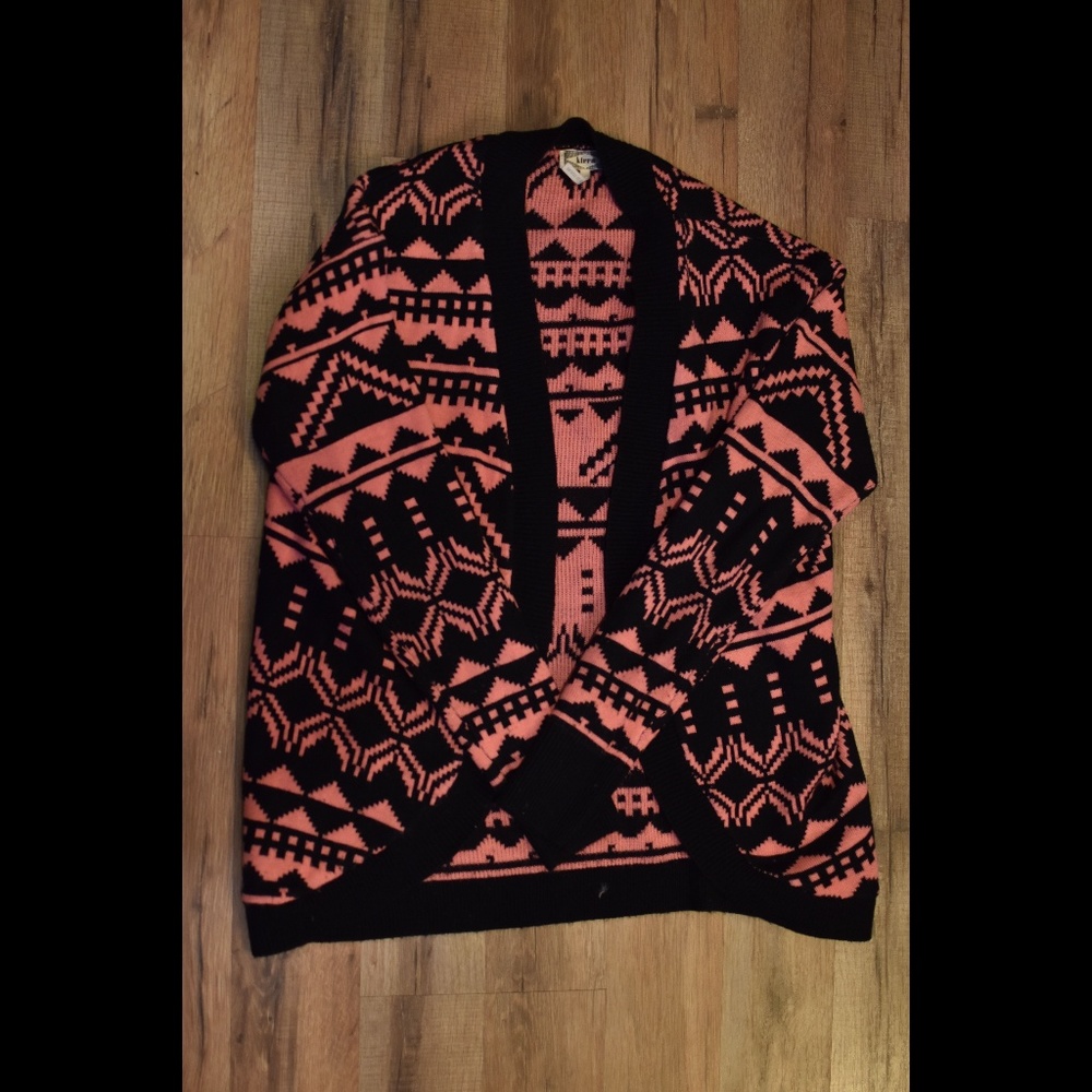 Kirra | Tribal Print Sweater Cardigan